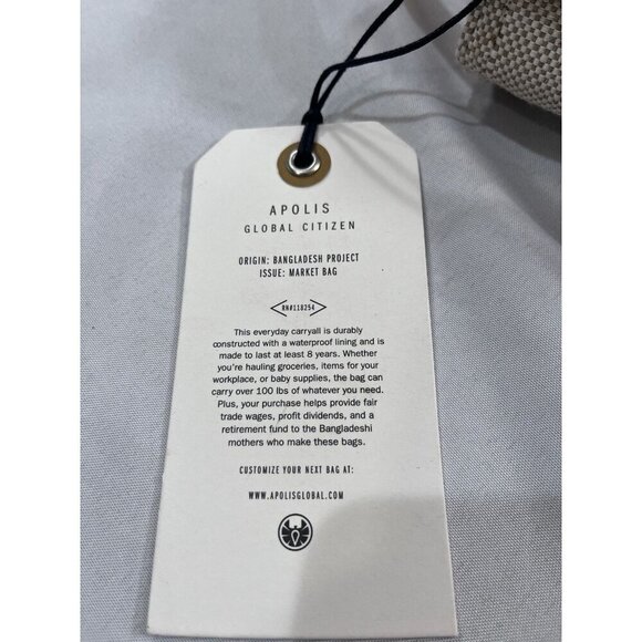 MARCHÉ Bottle Bag Gingham Red With Leather Strap - Picture 4 of 6